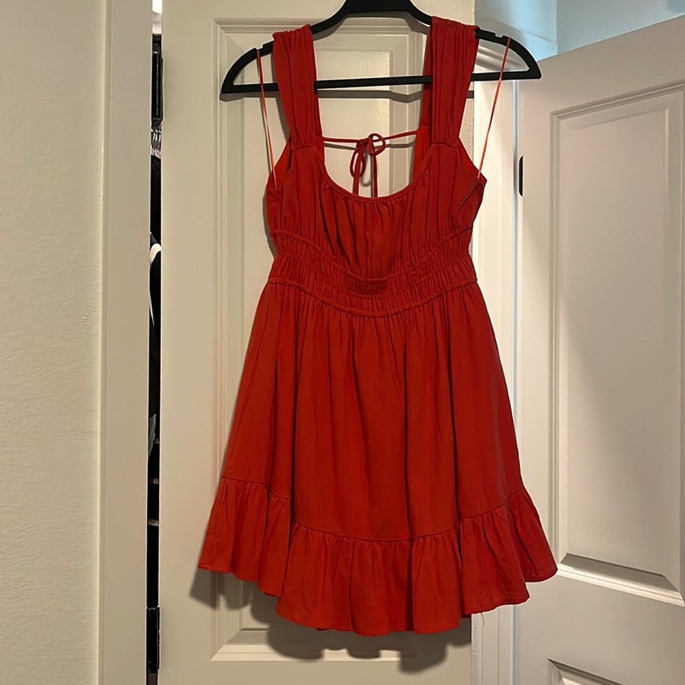 Orange Dress